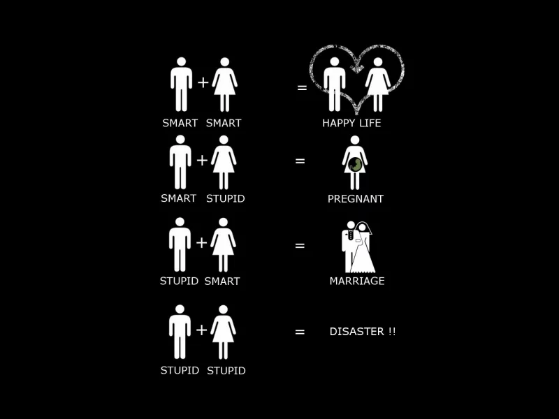 love, юмор, funny, humor, stupid, bride and groom, минимализм, smart, minimalism