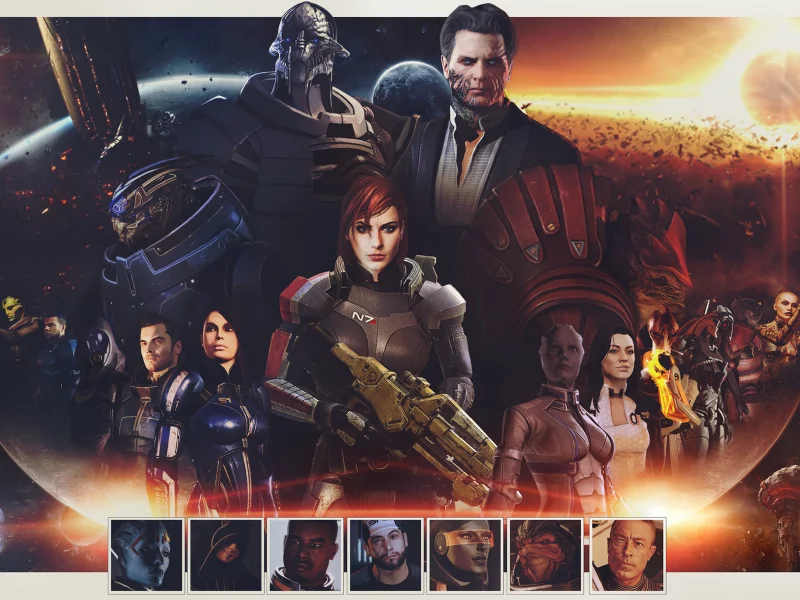 characters, the citadel, zaeed massani, javik, omega, femshep, edi, saren arterius