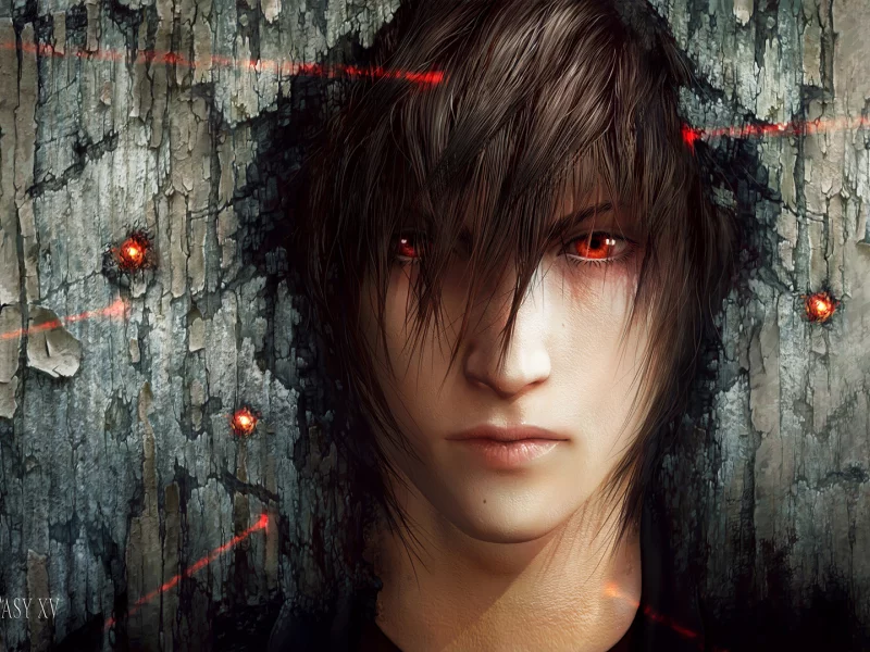 арт, tincek-marincek, noctis lucis caelum, парень, прицел, final fantasy xv