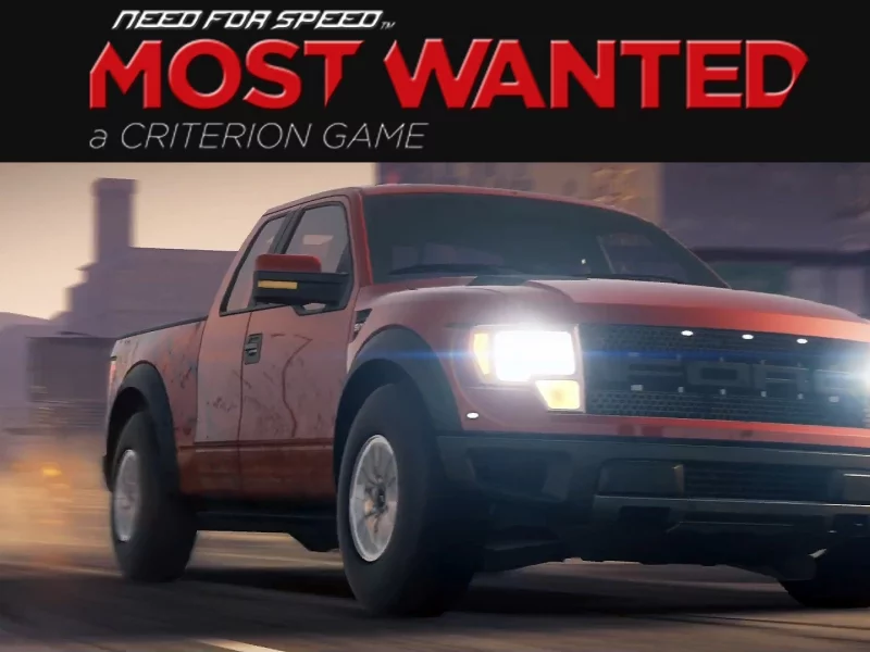 ford, еа, внедорожник, need for speed most wanted 2, гонки, f-150 svt raptor