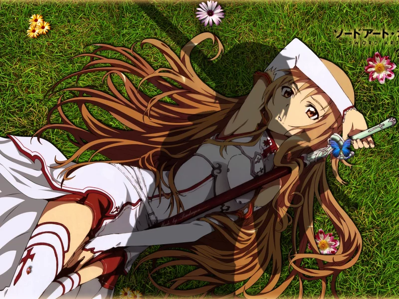 yuuki asuna, sword art online, юуки асуна, мастера меча онлайн, sao