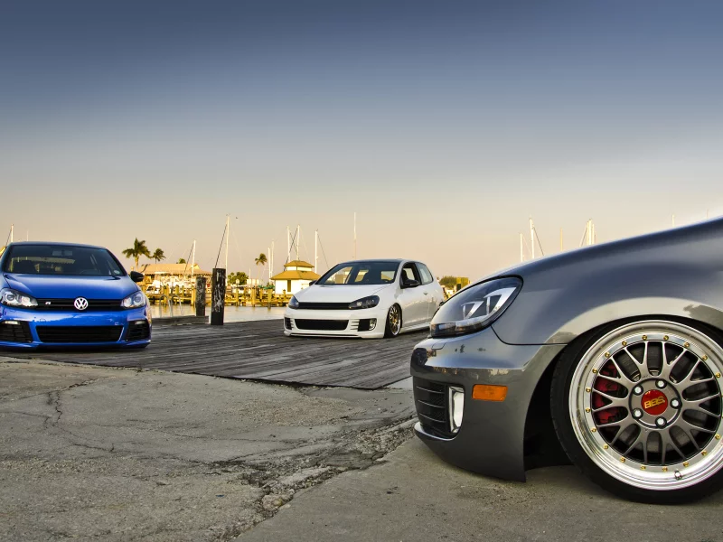 фольксваген, тюнинг, stance, volkswagen golf