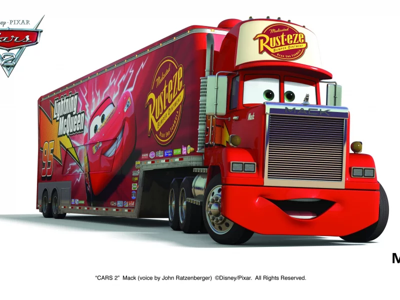 тачки 2, cars 2, mack, pixar, машинки