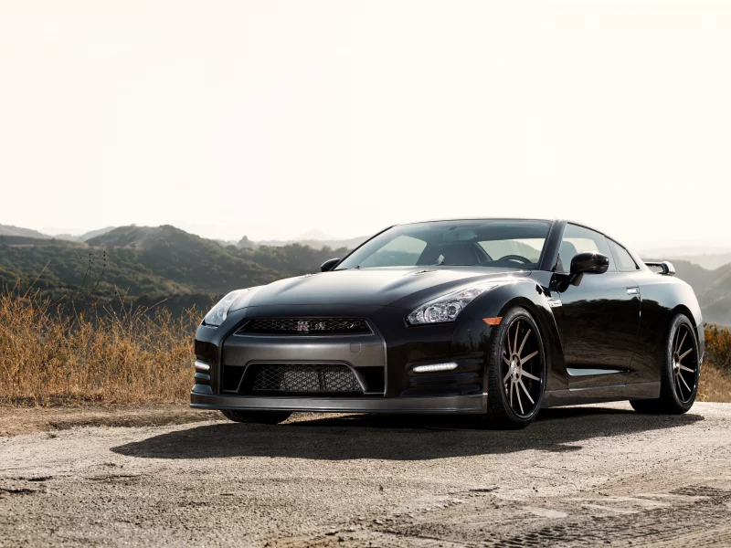 shadow, r35, black, горы, тень, ниссан, nissan, гтр, чёрный, mountains, gtr
