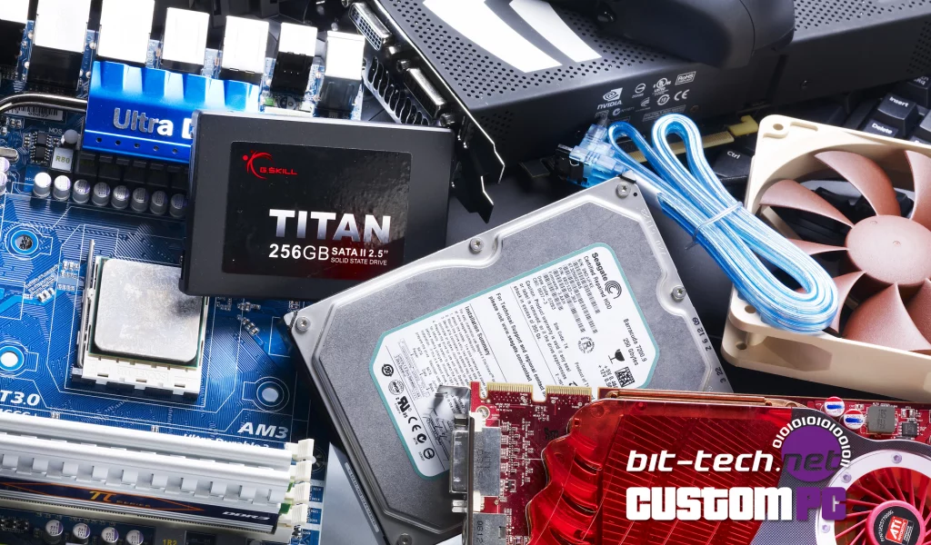 video card, hardware, keyboard, cooler, motherboard, cables, solid hard disk, pc, hard drive