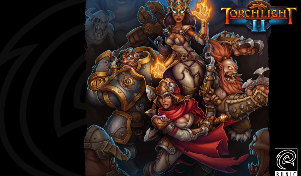 Torchlight 2, инженер, engineer, скиталец, outlander, берсерк, berserker, эмберлинг, embermage, монстры