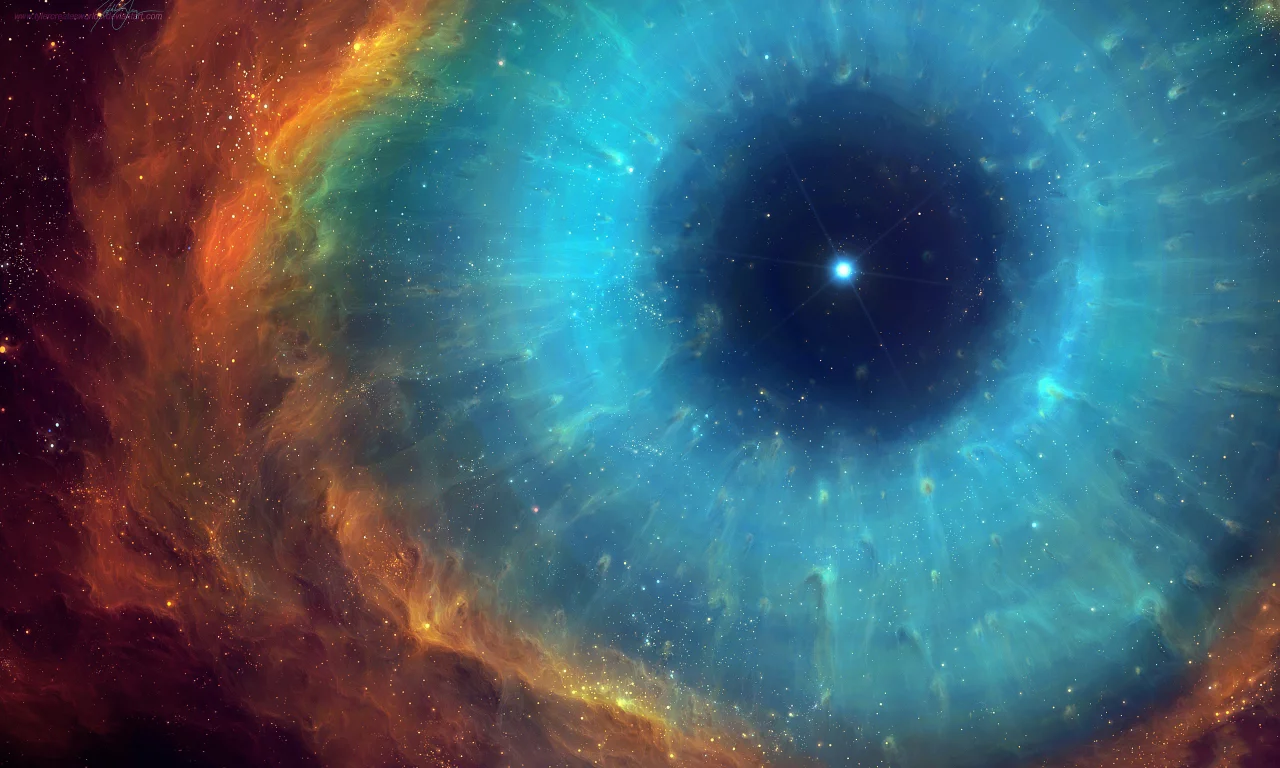 eye of god, helix, nebula, улитка, туманность