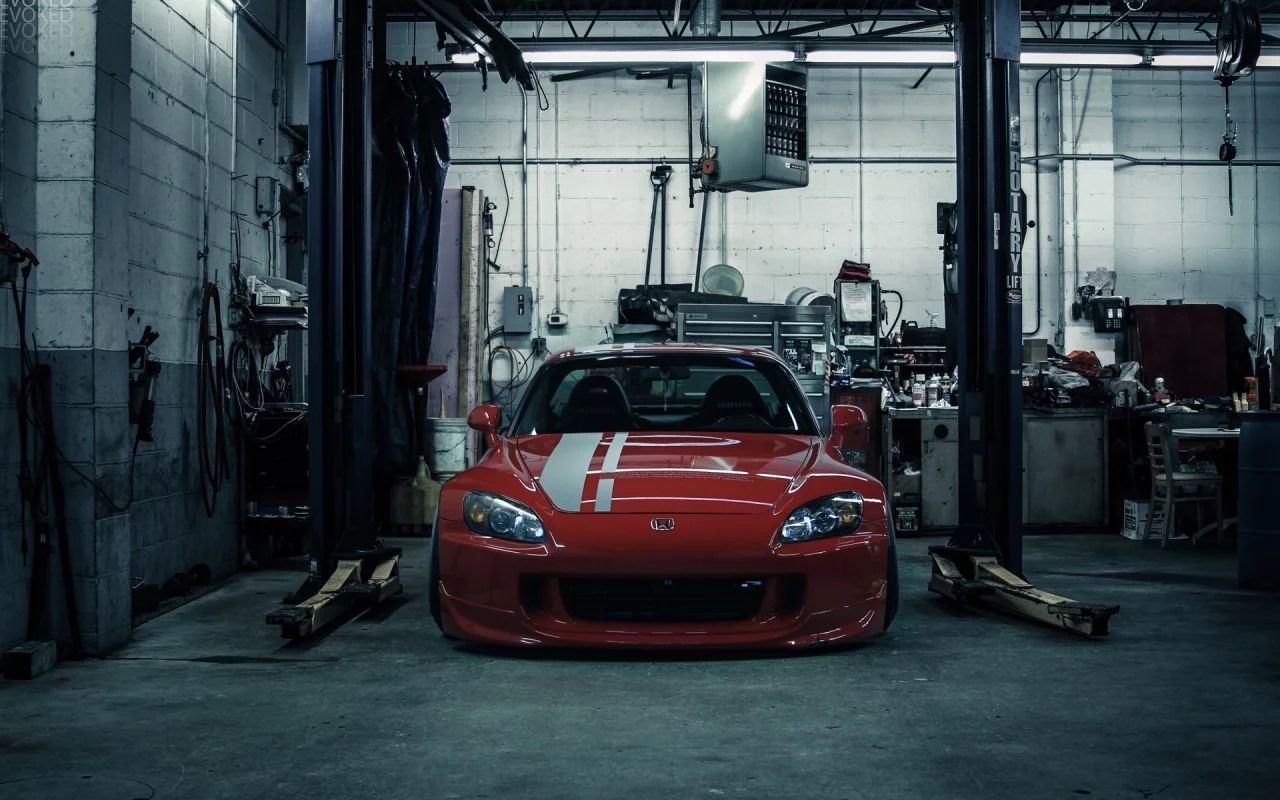 honda, гараж, s2000, подъемник