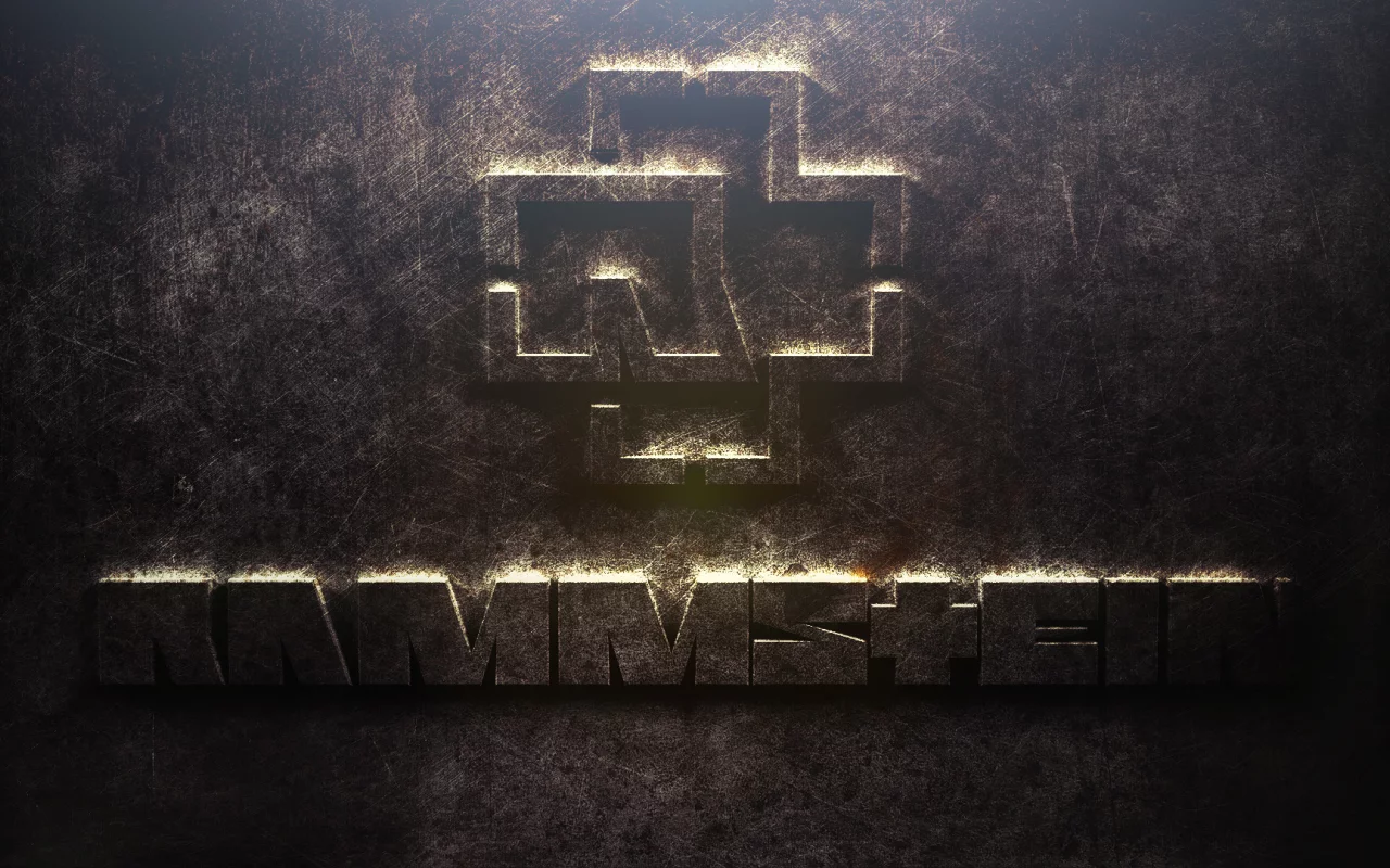 лого, группа, rammstein, железо