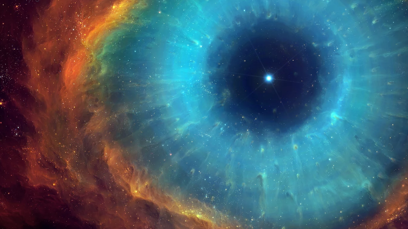 eye of god, helix, nebula, улитка, туманность