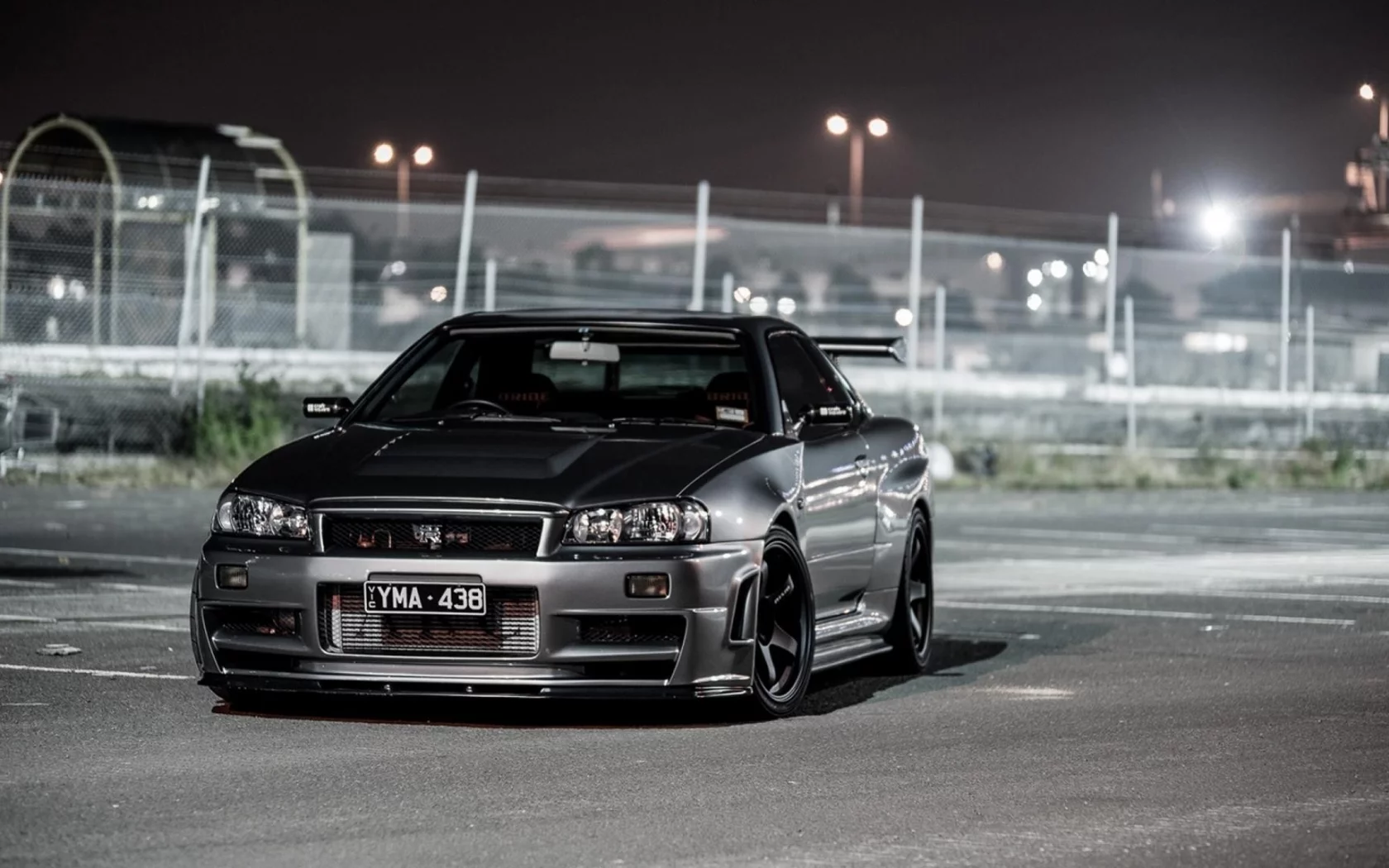 nissan, на улице, машина, skyline, r34, gt-r, авто