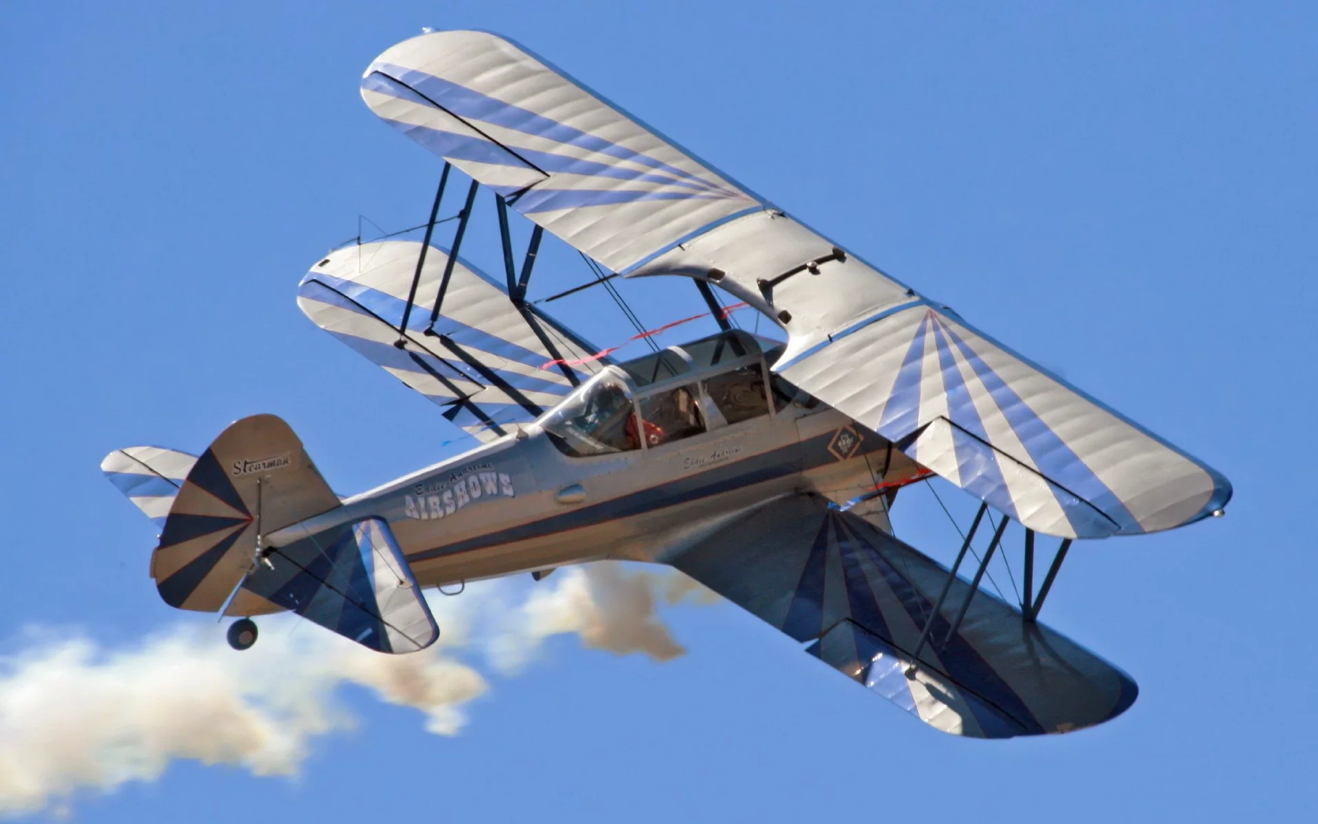 biplane, самолёт, pr13d
