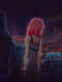 guilty crown, корона греха, инори, разрушения
