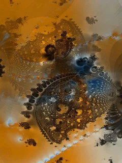 фрактал, цвет, форма, абстракция