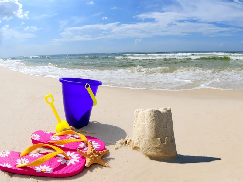 scoop, sand, beach, sand castle, sea, bucket