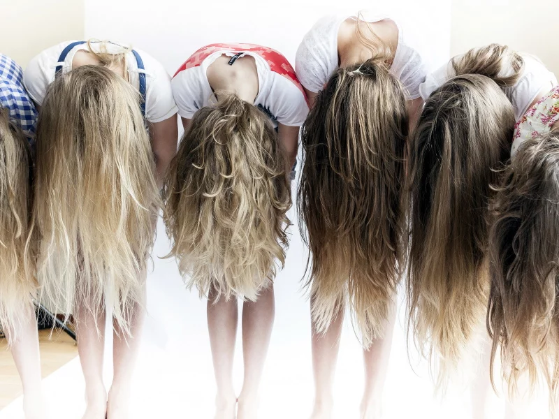 girl, hair, modelparty