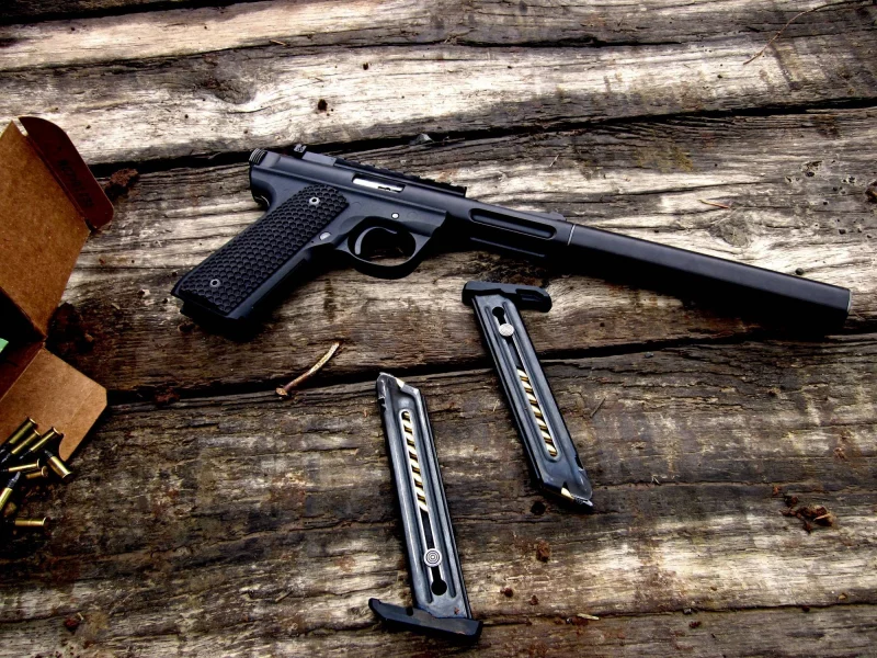 2 штуки, pac-lite mkiii, доски, пистолет, чёрный, обоймы