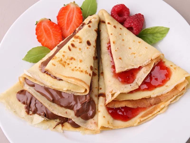 блины, dessert, sweet, jam, food, десерты, chocolate, berries, fruit, еда, pancakes