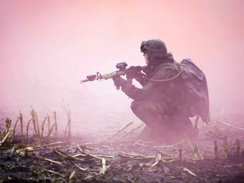 оружие, royal netherlands army, солдат