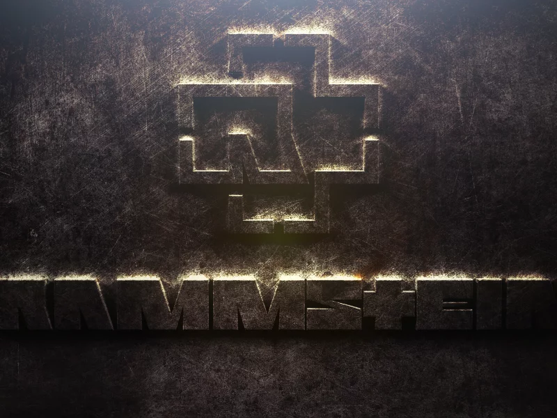 лого, группа, rammstein, железо