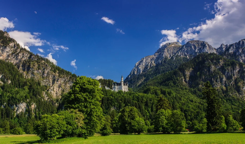 neuschwanstein castle, замок нойшванштайн, bavaria, germany, бавария