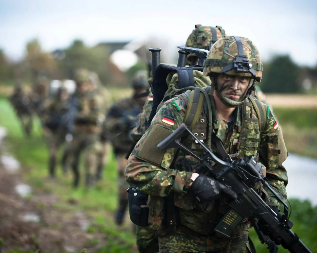 оружие, german army fallschirmj__ger, солдаты