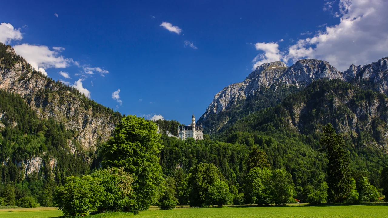 neuschwanstein castle, замок нойшванштайн, bavaria, germany, бавария