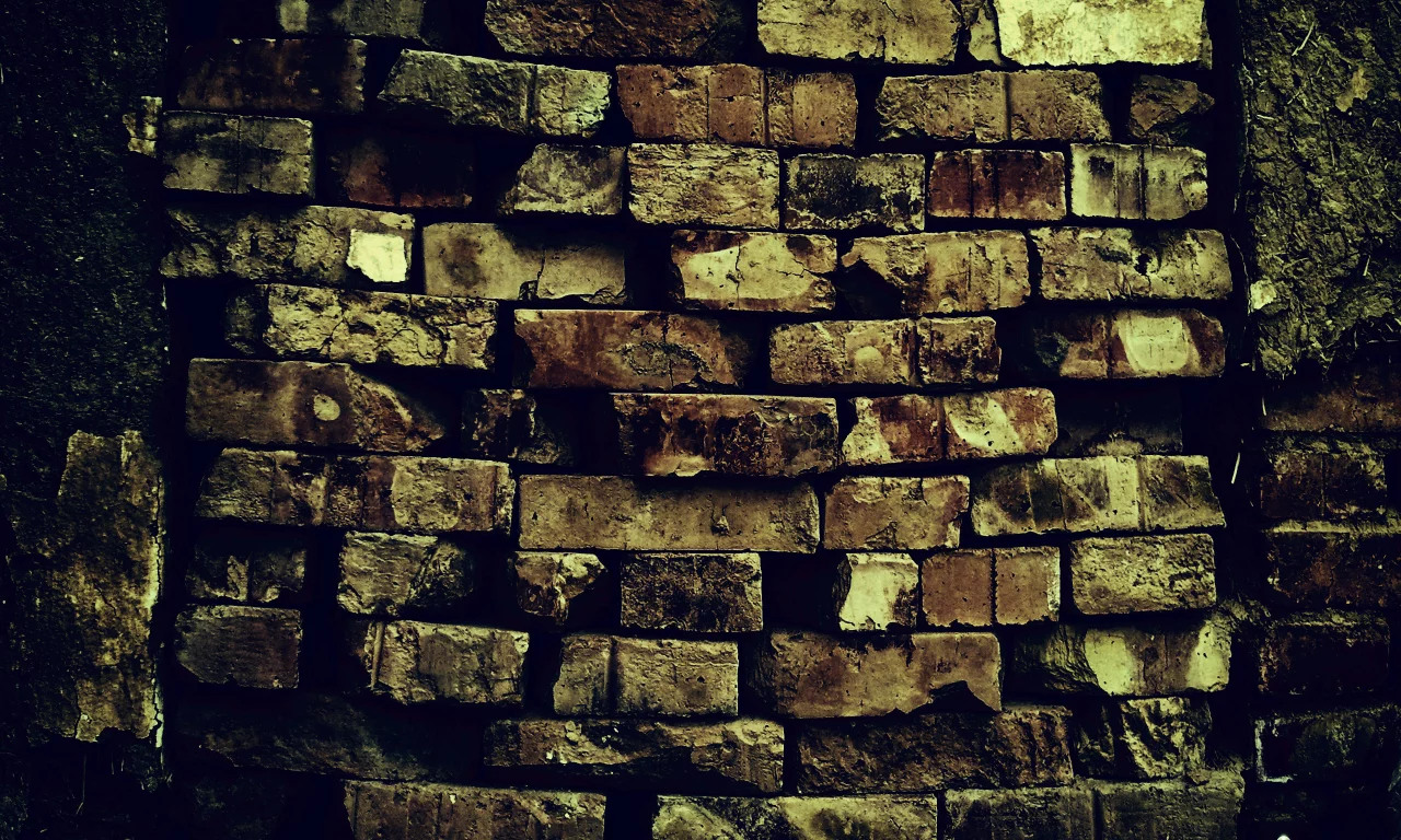 brick, pattern, wall