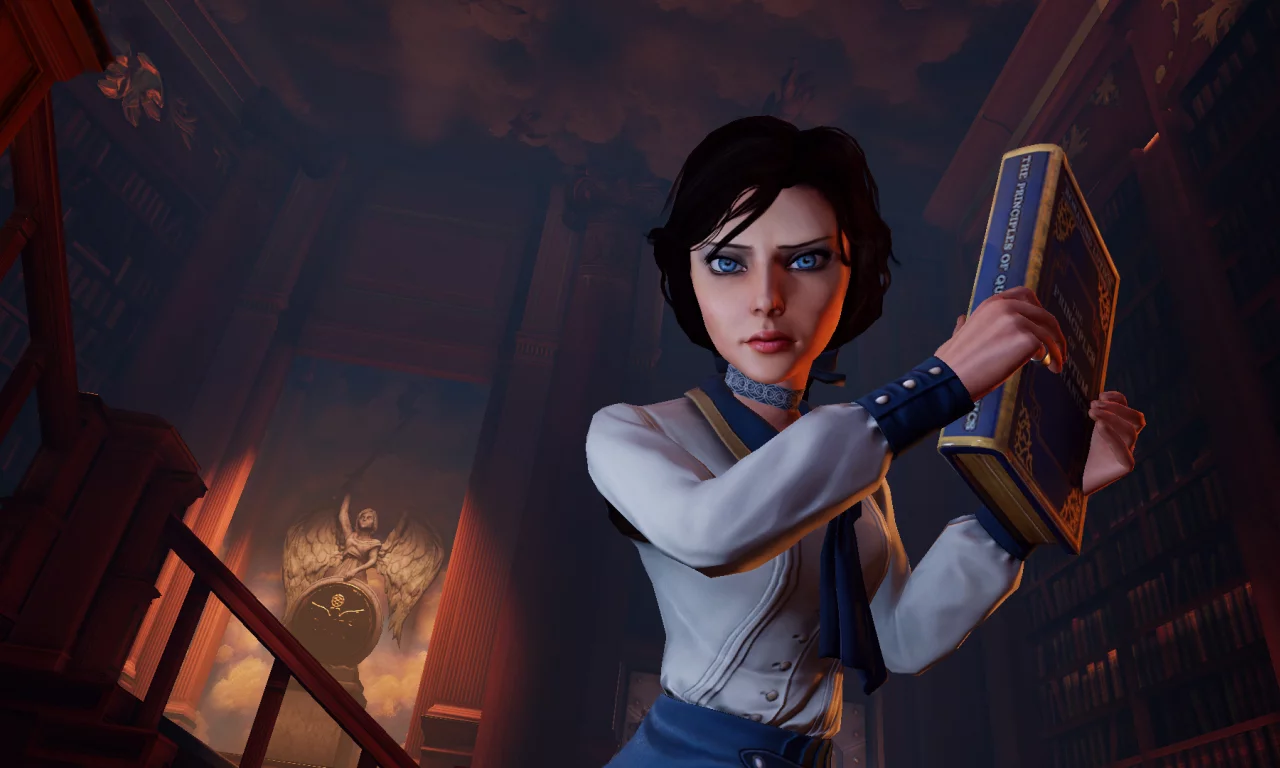 bioshock infinite, elizabeth, биошок, элизабет, книга