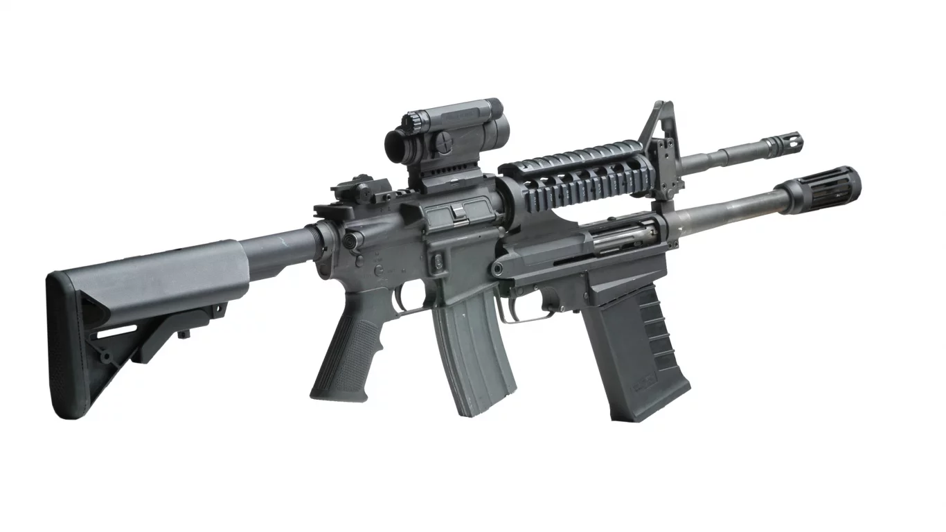 оружие, автомат, M26 MASS