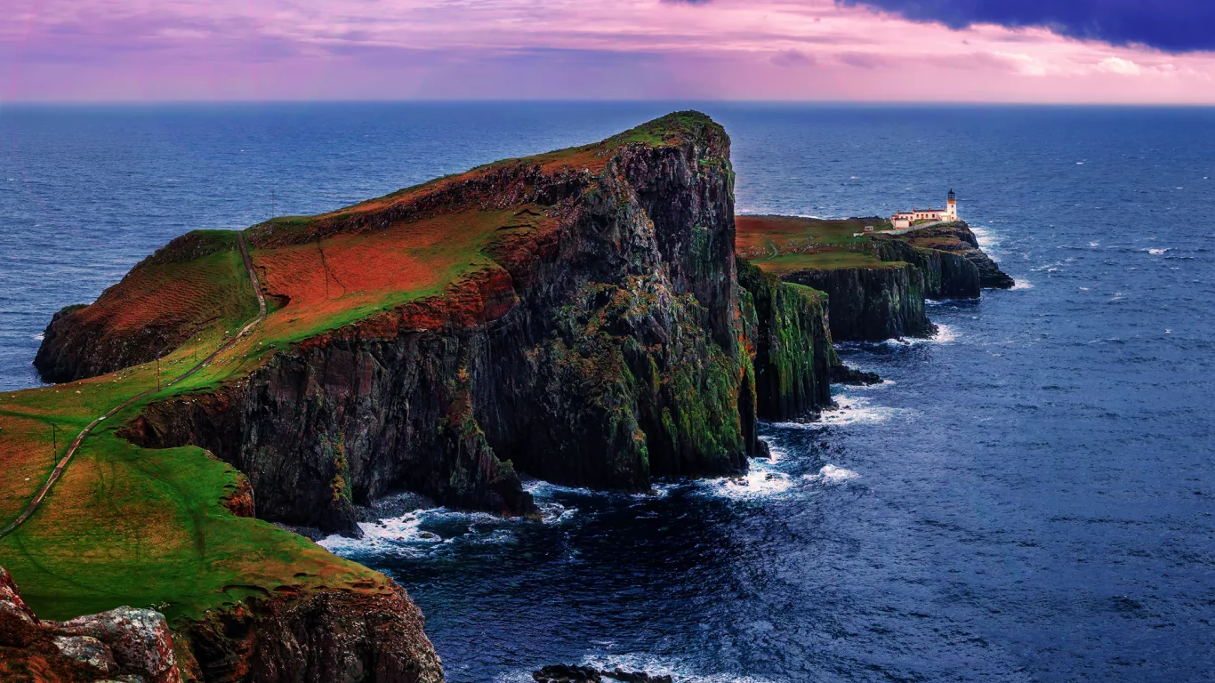neist point, шотландия, архипелаг внутренние гебриды
