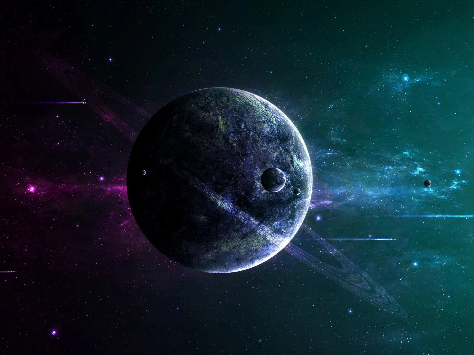 dark, night, space ships, sci fi, star, planet