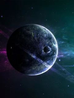 dark, night, space ships, sci fi, star, planet
