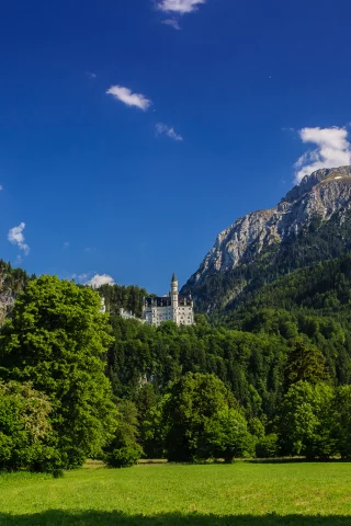 neuschwanstein castle, замок нойшванштайн, bavaria, germany, бавария