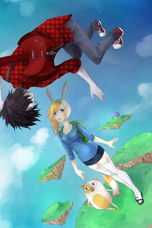 marshall lee, cake, время приключений, noizi, adventure time, арт, fionna
