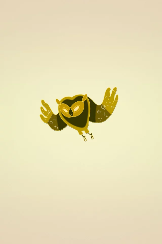 сова, adventure time, космическая сова, птица, cosmic owl, филин