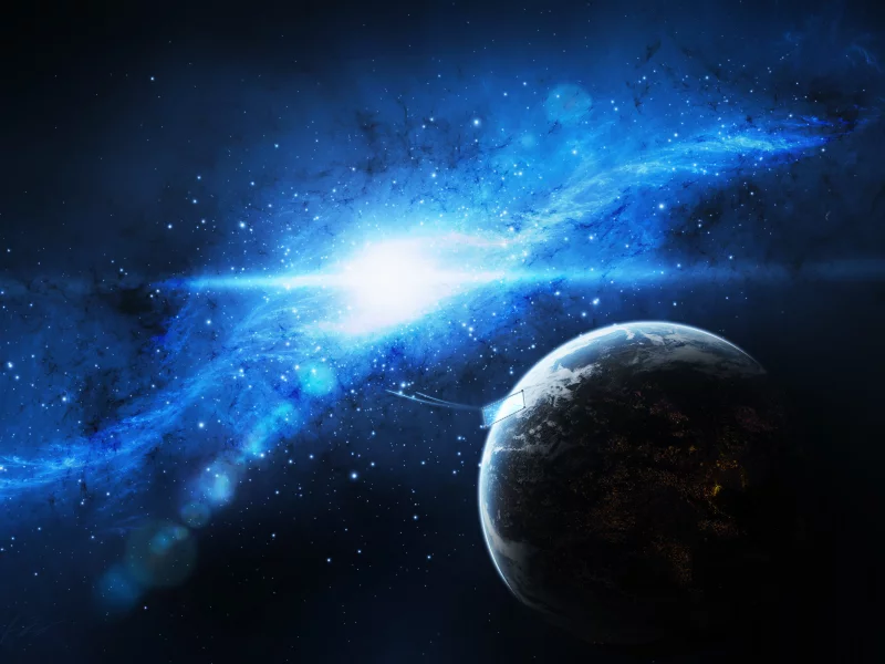 звезды, планета, галактика, арт, spaceship, земля, небо, jkelly26