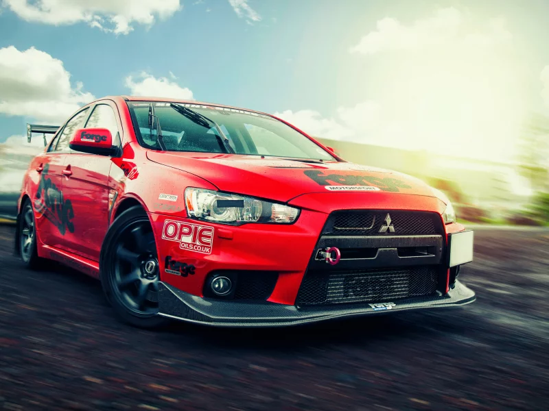 evolution, скорость, mitsubishi, lancer, x