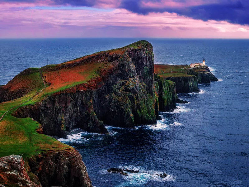 neist point, шотландия, архипелаг внутренние гебриды