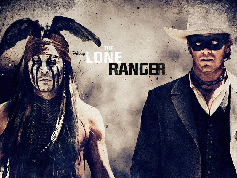 the lone ranger, одинокий рейнджер, вестерн, johnny depp, armie hammer