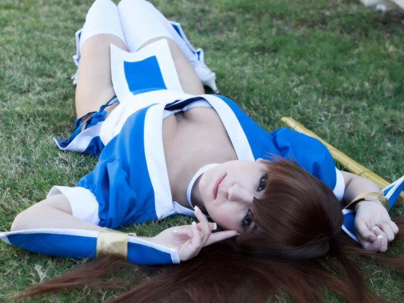 девушка, dead or alive 5, kasumi, fighting, синоби, костюм, куноити, doa5