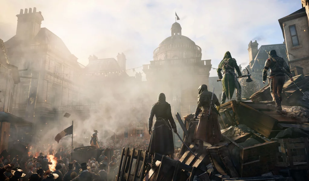 Assassins Creed Unity, Франция, революция, ассасины