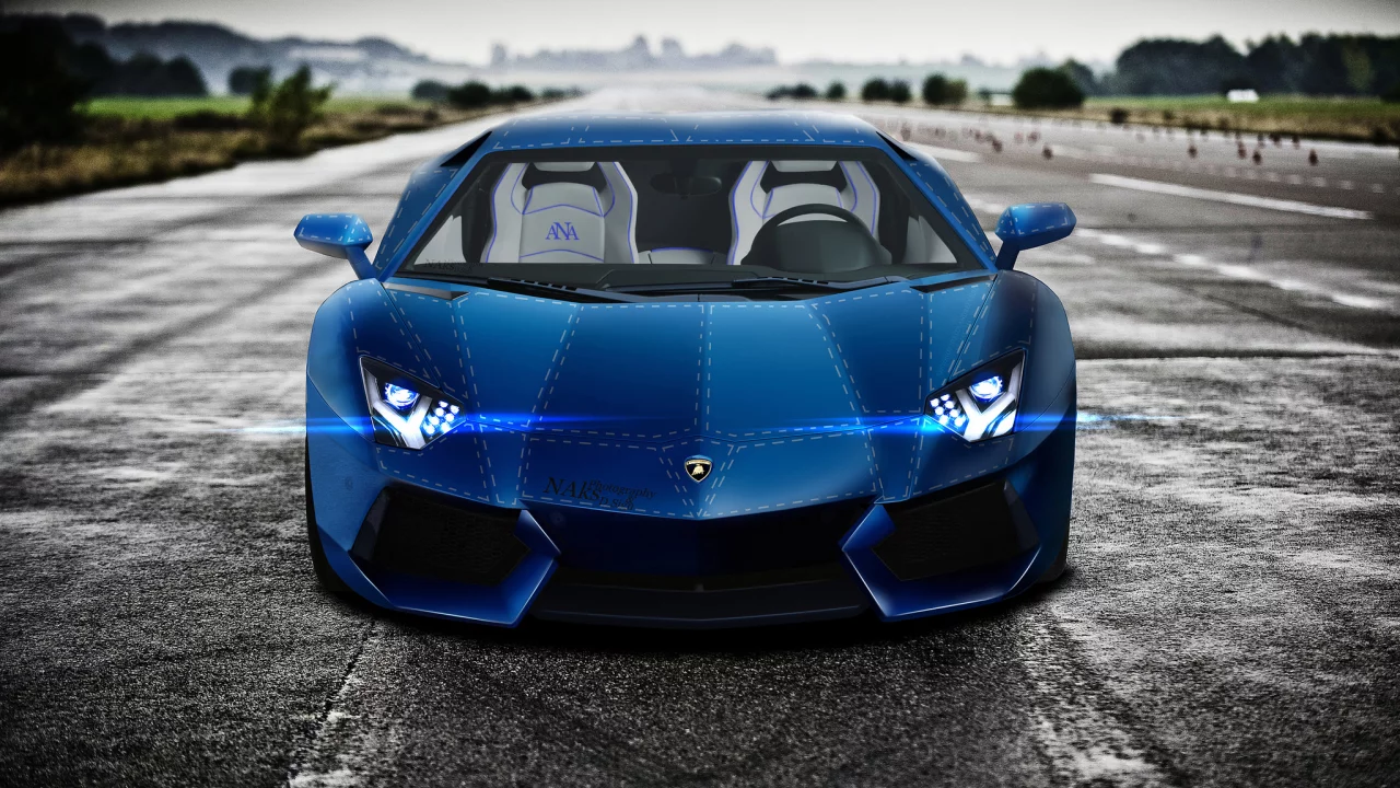 lp700-4, lamborghini, синий, aventador, lb834, blue, front, aksyonov nikita andreevich