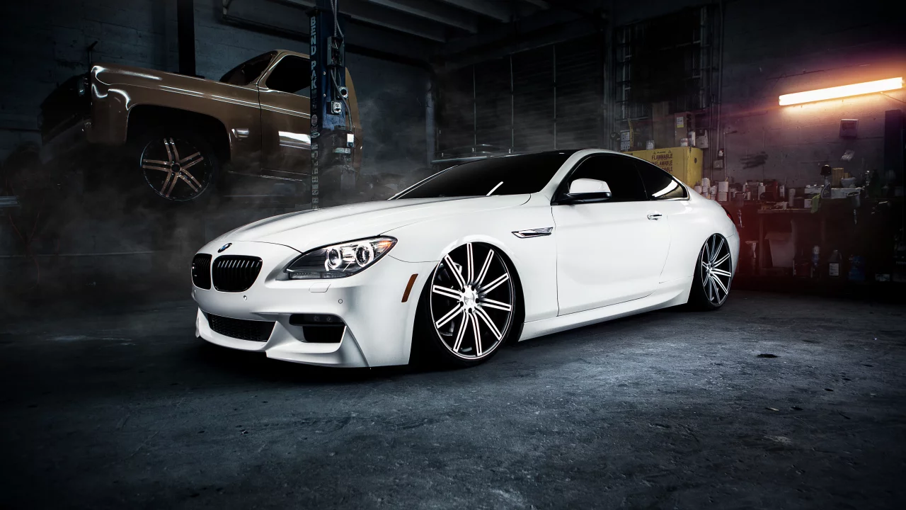 bmw, гараж, m6, бмв, м6, white, белая