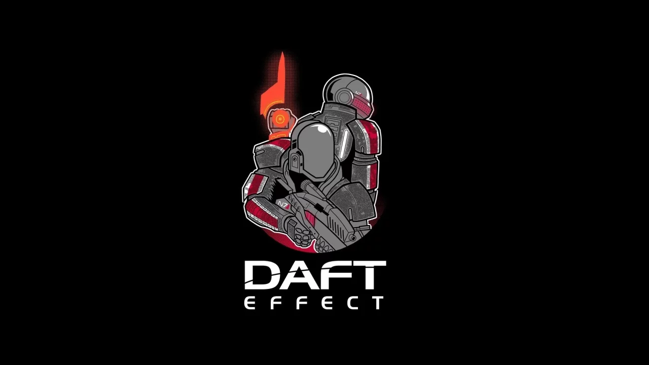 daft effect, пародия, daft punk, дафт панк, минимализм, mass effect