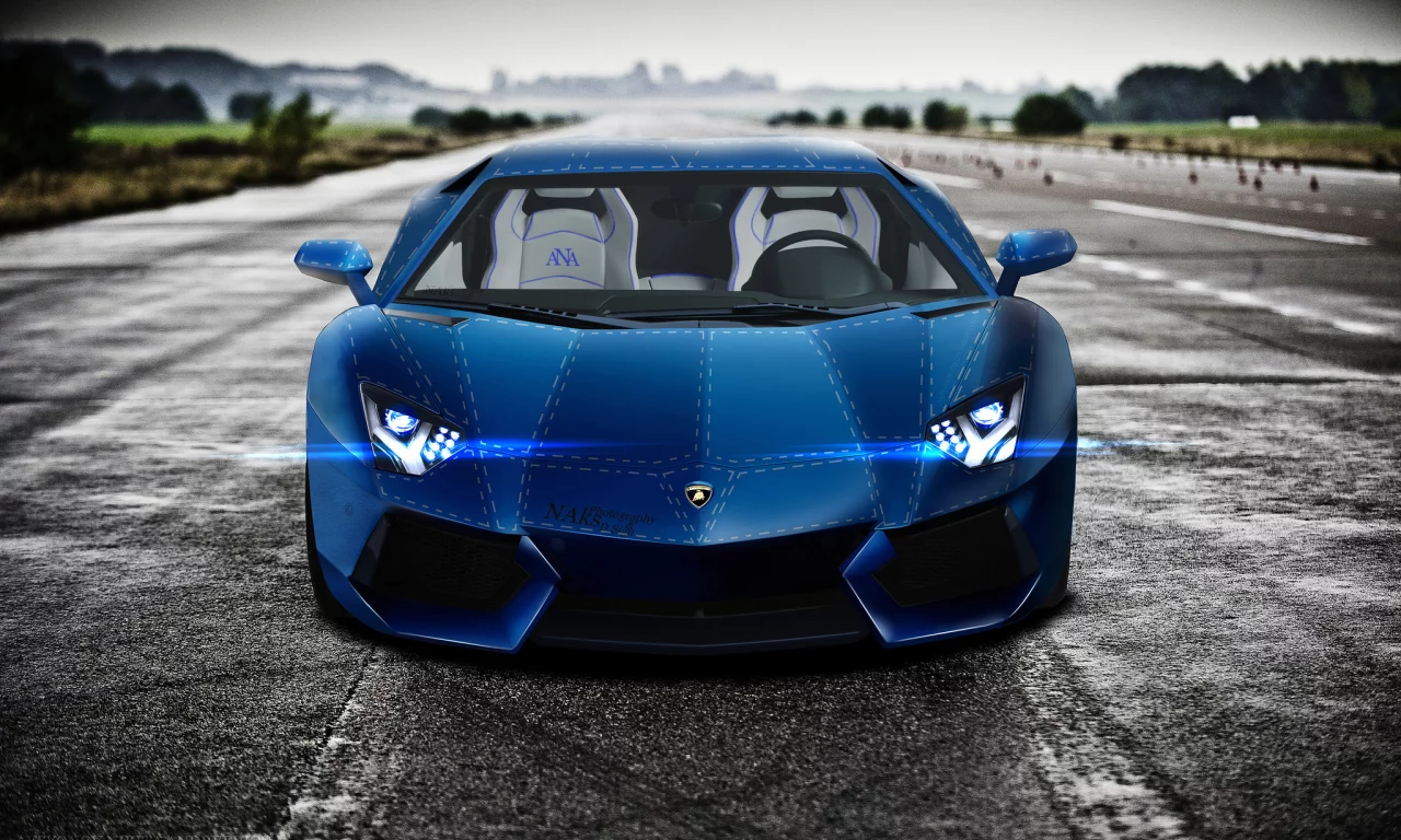 lp700-4, lamborghini, синий, aventador, lb834, blue, front, aksyonov nikita andreevich