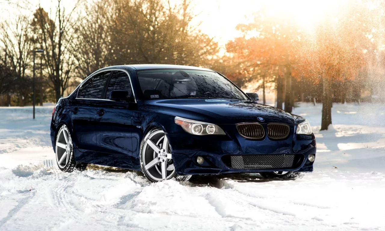 tuning, бмв, снег, winter, snow, тюнинг, vossen, м5, bmw, зима, sun, m5