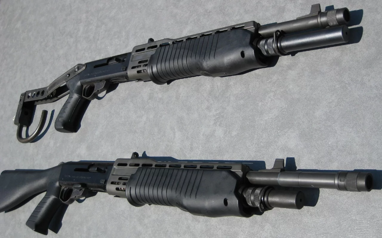 оружие, дробовик, SPAS 12