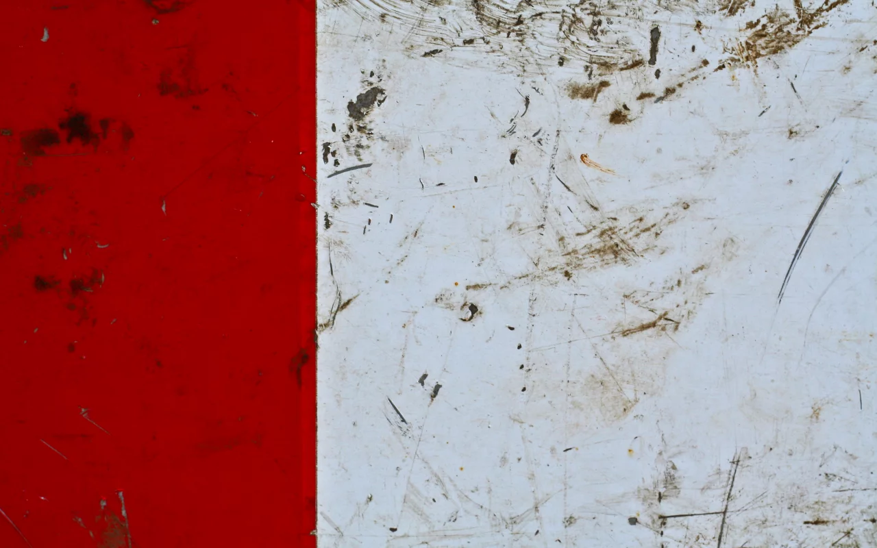 wall, red, pattern, white, dirty