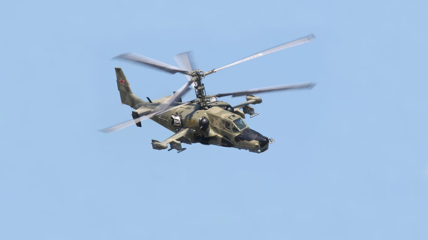 ка-50, одноместный, hokum a, вертолёт, чёрная акула, ударный